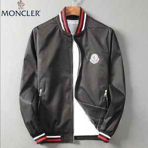 Moncler men’s nylon bomber jacket
